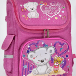 Дитячий рюкзак "Ведмедик 3" для дівчат - image-0