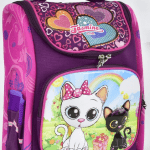Child's backpack "Kittens" for girls - image-0