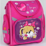 Child's backpack "Doggy" for girls - image-0