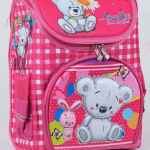 Child's backpack "Teddy bear 4" for girls - image-0