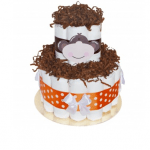 Торт із памперсів "Mini Monkey" - image-0