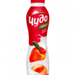 Yoghurt «Chudo» peach-apricot 2,5%, 520 g - image-0