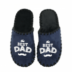 Домашні тапки "The best dad" - image-0