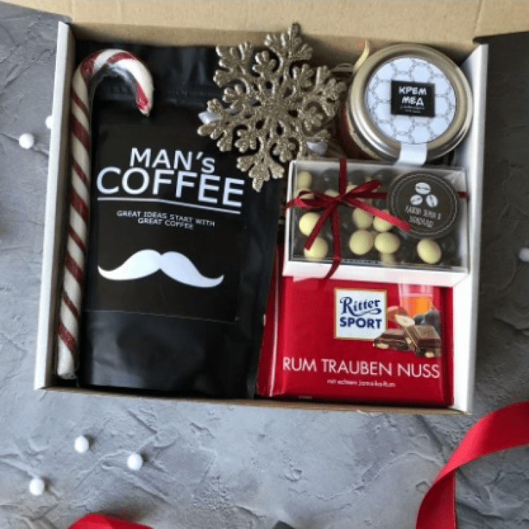 Подарунковий набір "Кава і шоколад" - image-0