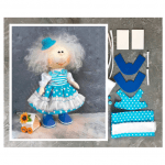 DOLL MAKING KIT - TURQUOISE (COLLECTION 1) - image-0