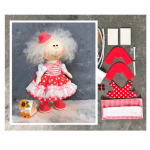 DOLL MAKING KIT - RED (COLLECTION 1) - image-0
