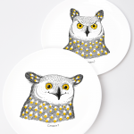 Set of dishes and cups "Owl" - image-2
