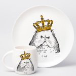 Набір тарілок та чашок "Королівська сім'я" - image-2