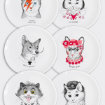 Set of 6 dishes "Born to be genius" - image-0