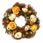 Easter wreath with eggs - image-0