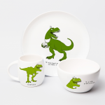 Набір тарілок та чашок "Динозавр" - image-0