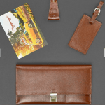 Set of leather accessories for travellers "Buenos Aires" - image-0