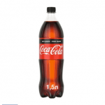 Напій "Coca-Cola" Zero сильногазований, 1,5л - image-0