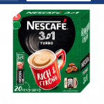 Напій кавовий" "NESCAFÉ®" 3-в-1 Turbo розчинний стік, 20*13г - image-0