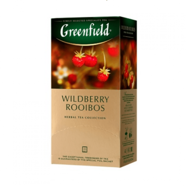 Чай "Greenfield" Wildberry Rooibos, 25пак - image-0