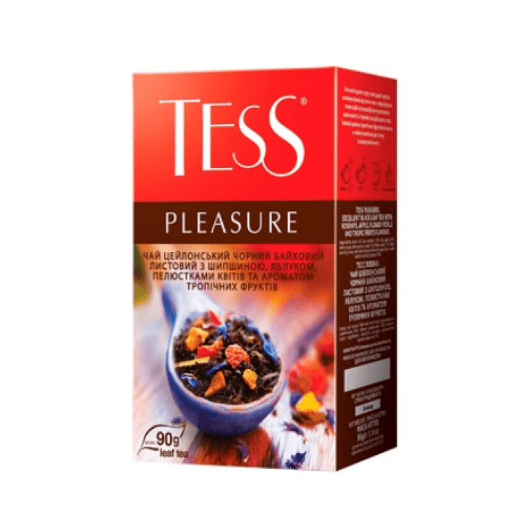 Чай чорний "Tess" Pleasure, 90г - image-0