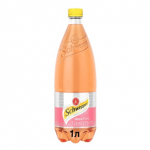 Напій Schweppes Pink Grapefruit сильногазований, 1л - image-0