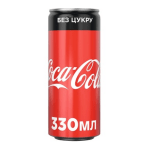 Напій газований Coca-Cola Zero, 0,33л - image-0