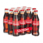 Coca-Cola Drink, 12*250ml Glass - image-0