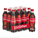 Напій Coca-Cola сильногазований, 12*0,5л - image-0
