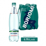 Вода мінеральна Borjomi ПЕТ, 0,75л*6шт - image-0