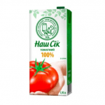 Сік томатний з сіллю Наш Сік, 1,93л - image-0