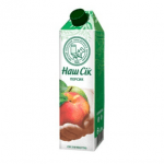 Peach juice with pulp Nash Sok, 950ml - image-0