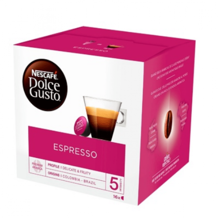 Кава NESCAFÉ® DOLCE GUSTO® Espresso в капсулах 16 шт., 88г - image-0
