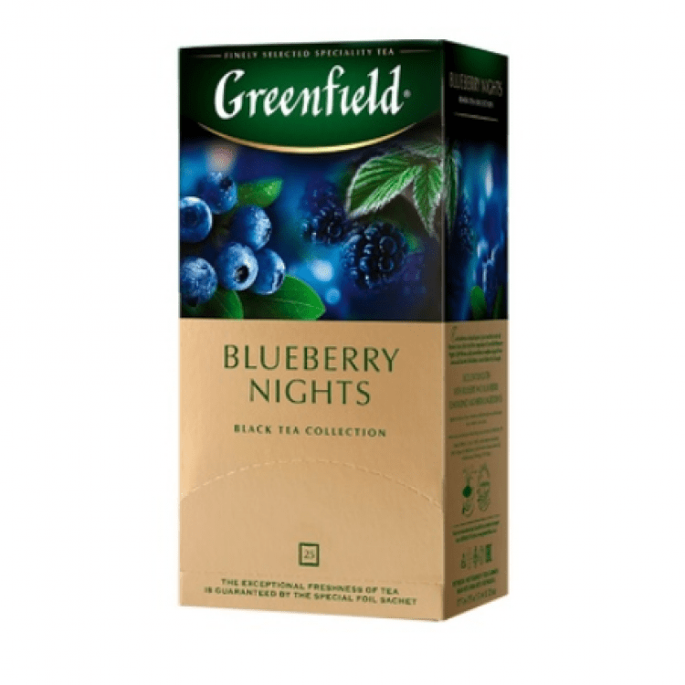 Чай Greenfield Blueberry Nights, 25пак - image-0