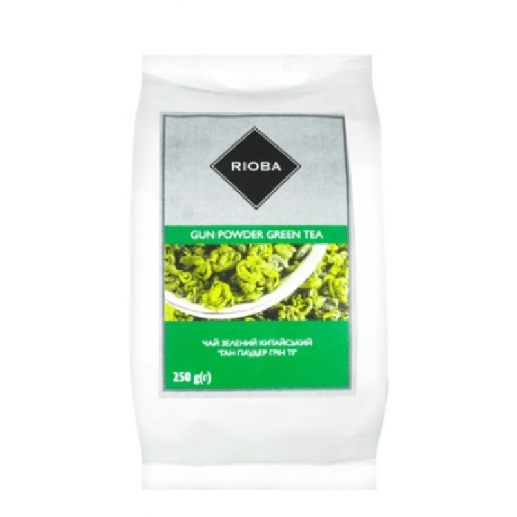 Чай Rioba Gun powder зелений, 250г - image-0
