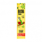 Цукерки Bob Snail грушево-яблучний страйп, 14г - image-0