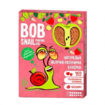 Bob Snail apple-strawberry natural candy, 120g - image-0