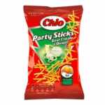 Соломка картопляна Chio Party Sticks зі смаком сметани та цибулі, 70г - image-0
