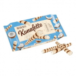 Вафельні трубочки Roshen Конафетто з кокосовою начинкою, 140г - image-0