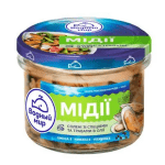 Vodnyi mir pickled with herbs mussels, 200g - image-0