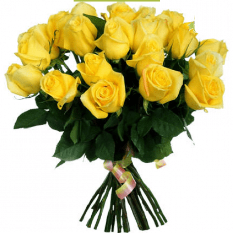 Букет жовтих троянд "Казка" - image-0