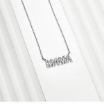 Підвіска срібна МАМА літери Youko - image-1