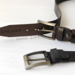 Italian leather belt - image-0