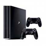 Консоль Sony PlayStation 4 PRO 1TB CUH 70-71 Black обслугована + 2 Геймпада бездротових - image-0