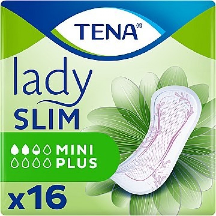 Урологічні прокладки Tena Lady Slim Mini Plus, 16 шт - image-0