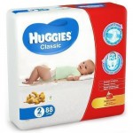 Diapers Huggies Classic Mega p.2 (3-6 kg) 88 pcs - image-0