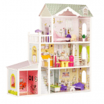 Мега великий будинок для ляльок Ecotoys 4108wg Beverly з гаражом - image-0