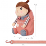 Backpack Doll Slastyon, pink Metoys - image-4