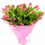 51 рожевий тюльпан - image-0